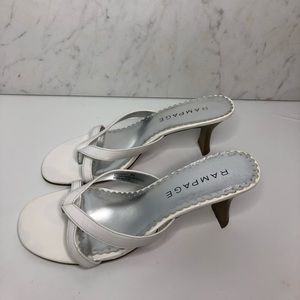 Y2K White Kitten Heel